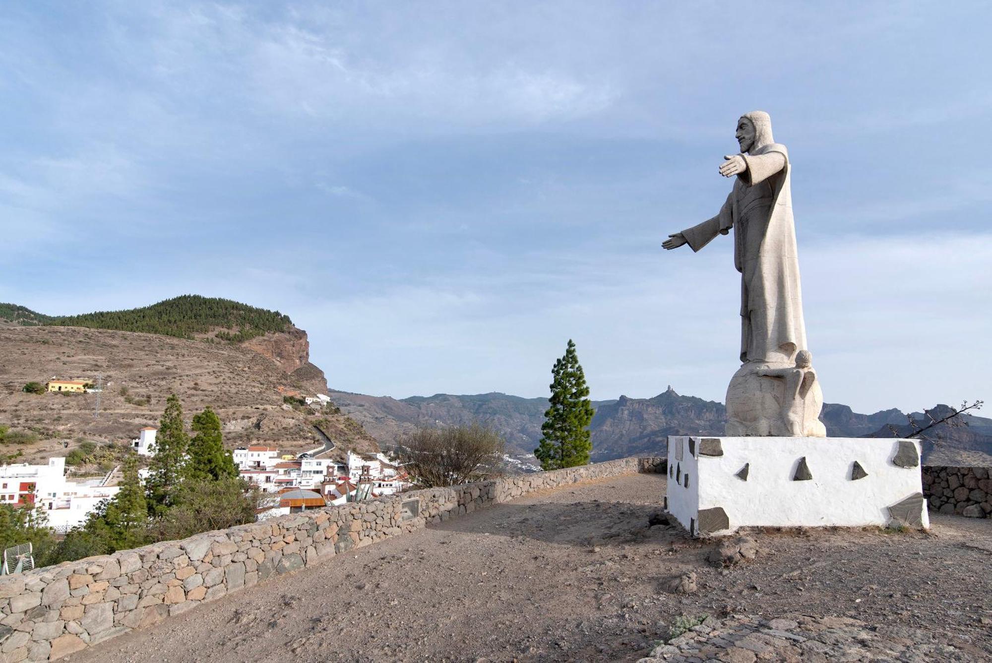 La Cuevita De Hilario Artenara Exteriér fotografie