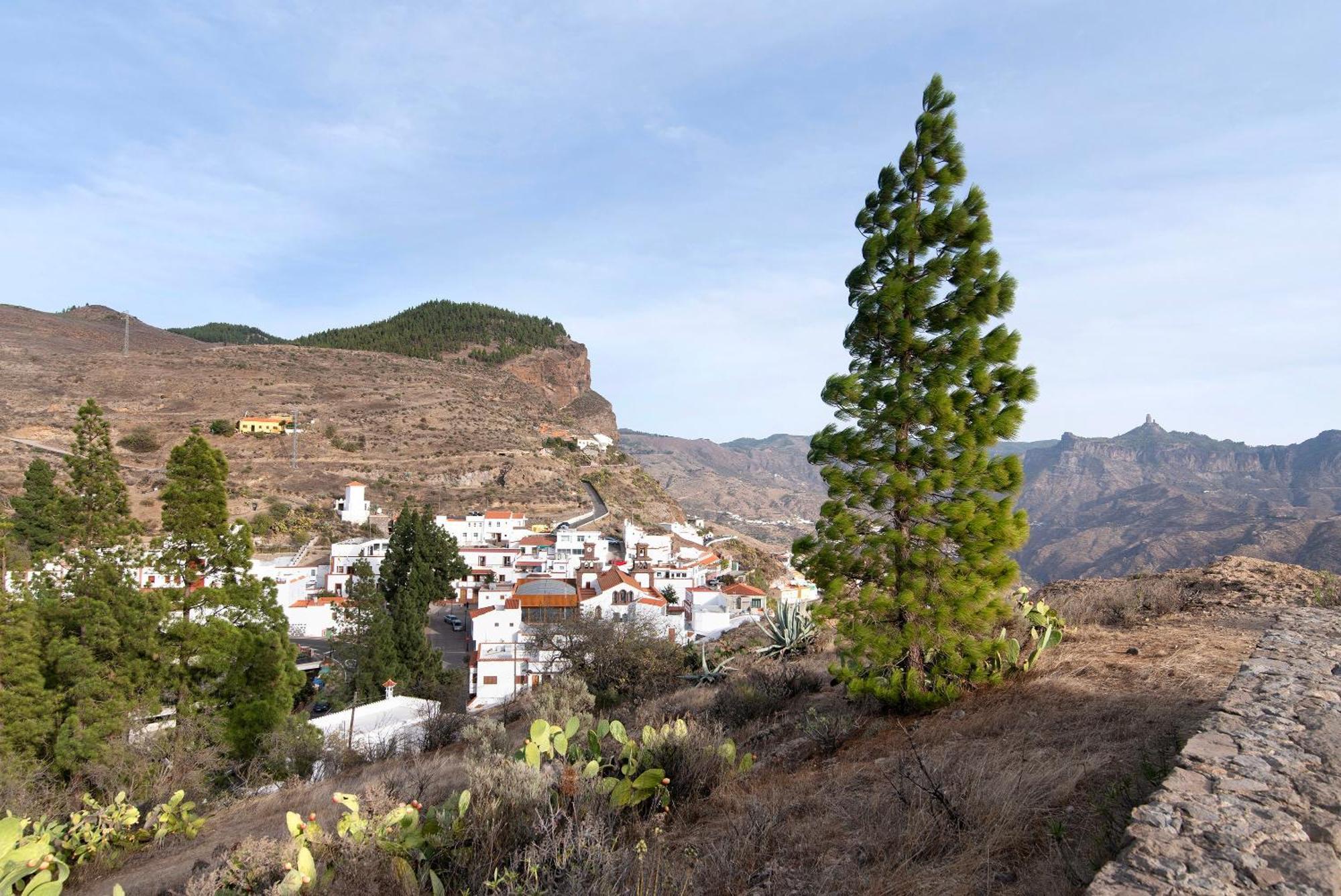 La Cuevita De Hilario Artenara Exteriér fotografie