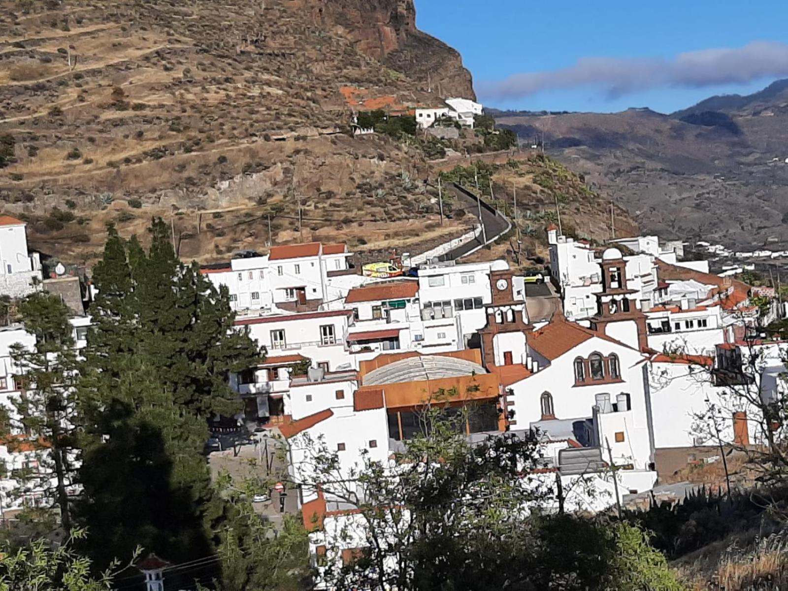 La Cuevita De Hilario Artenara Exteriér fotografie